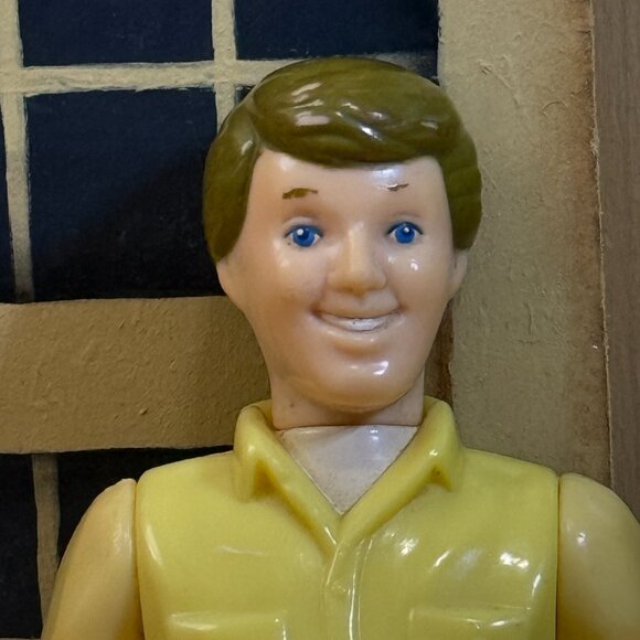 Fisher-Price Vintage 1990's Loving Family Home Dad Father for Dollhouse 6 Inches - Picture 6 of 9